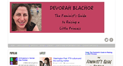 Desktop Screenshot of devorahblachor.com